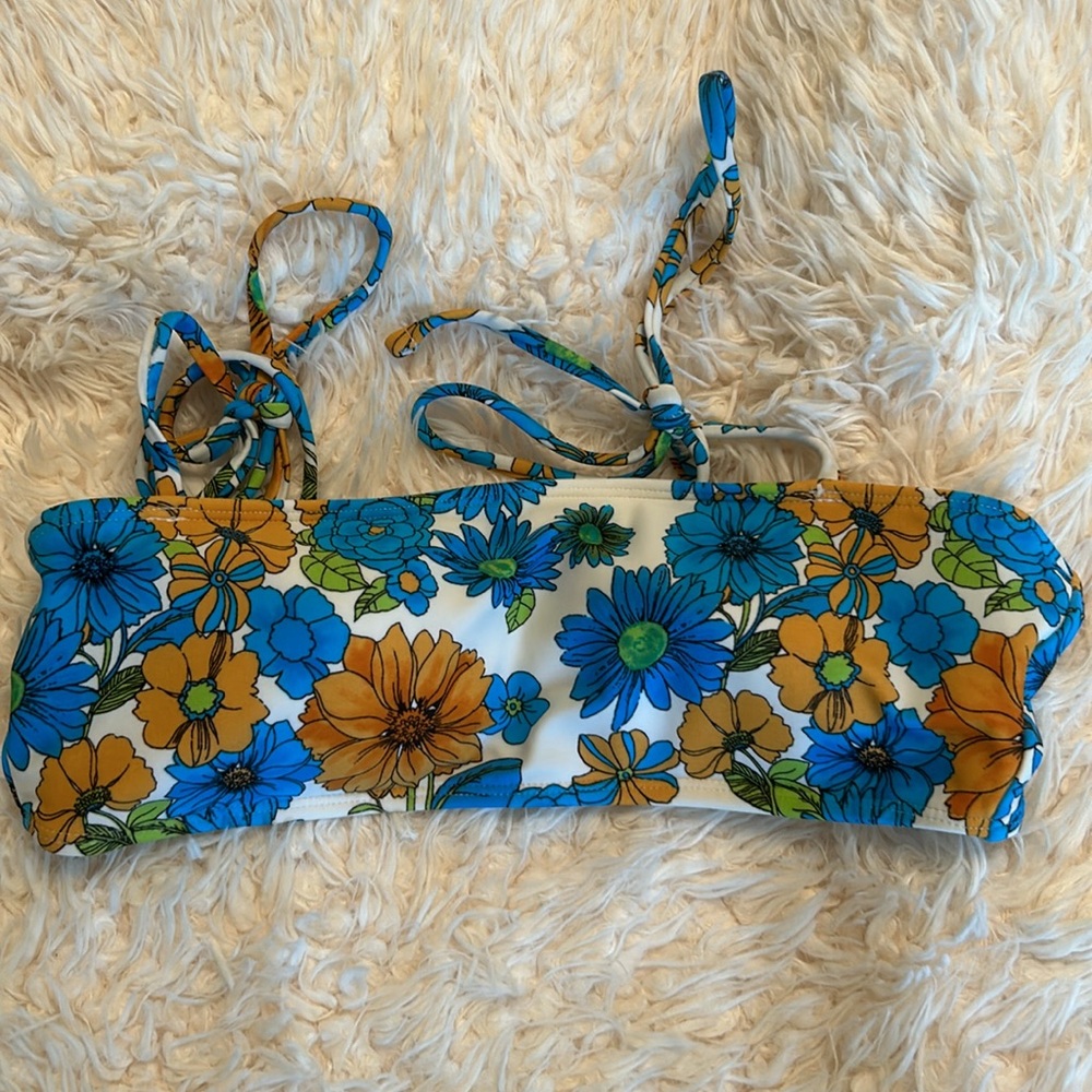 Two piece high waisted floral bikini - Picture 4 of 6
